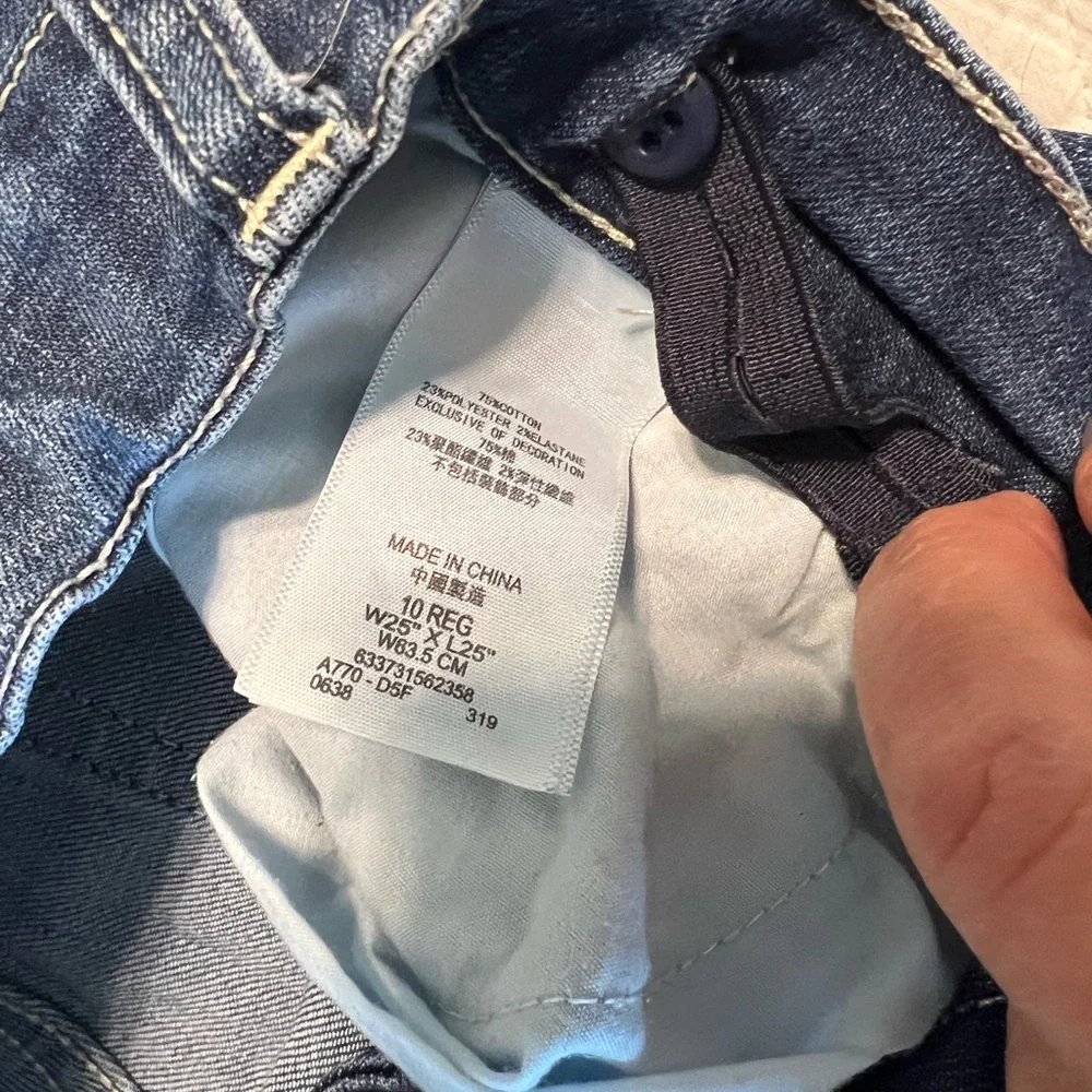 Boys Levi's jeans 510 skinny size 10 - Picture 6 of 8